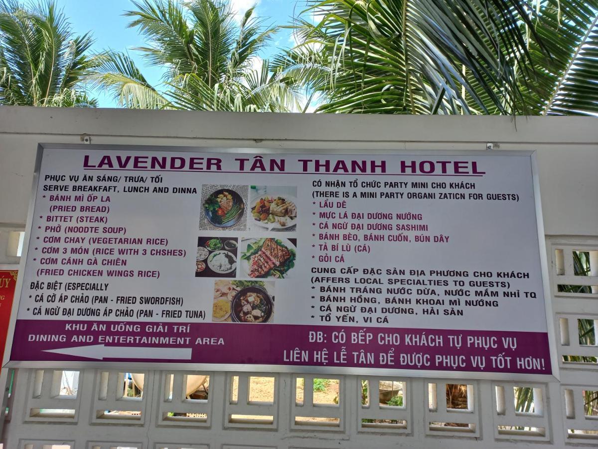 Lavender Tan Thanh Hotel Mini Resort Cong Thanh Экстерьер фото